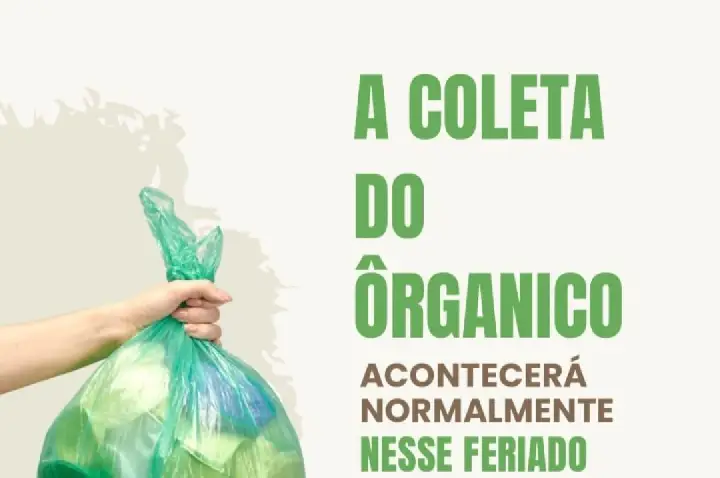 Coleta de Lixo Orgânico Acontecerá Normalmente no Feriado de 1º de Maio em Terra Roxa