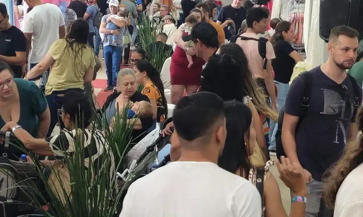 Feira Moda Bebê abre sua 17ª edição com grande público em Terra Roxa