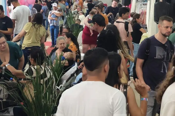 Feira Moda Bebê abre sua 17ª edição com grande público em Terra Roxa