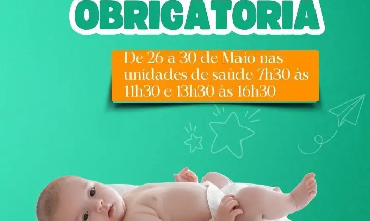 Pesagem de bebês e crianças em Terra Roxa terá início no dia 26