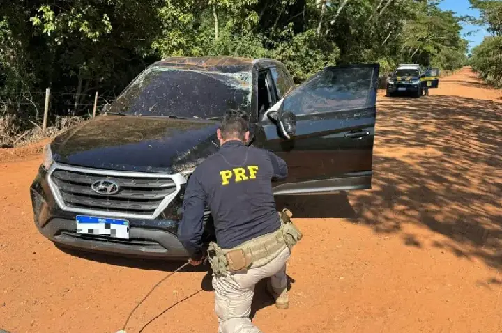 PRF recupera em Terra Roxa Hyundai Creta roubado em São Paulo