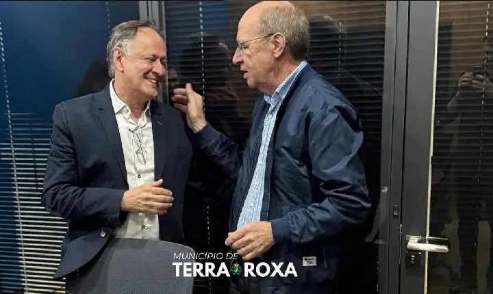 Terra Roxa fortalece parceria com a C.Vale em reunião estratégica com o presidente da cooperativa