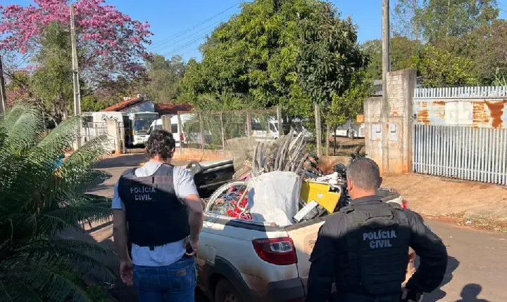 Vídeo - Polícia Civil deflagra “Operação Tartaruga” e prende autor de série de furtos em Terra Roxa