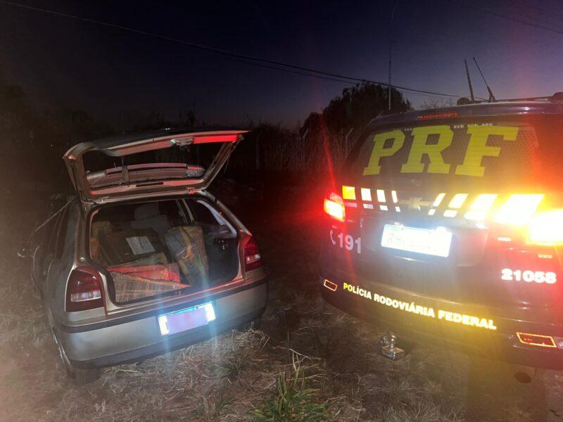 Guaíra – PRF apreende mais de meia tonelada de maconha em duas ocorrências