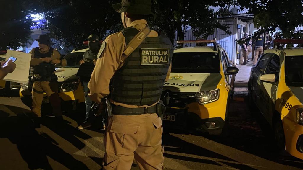 Maripá - Cinco elementos são detidos em Operação da Polícia Militar