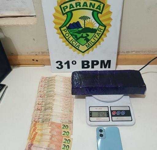 Palotina - Após denúncias, homem é preso portando maconha