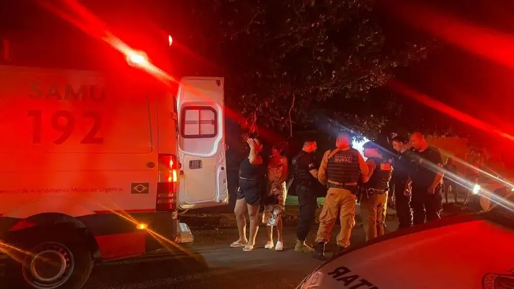 Palotina - Homem é baleado, não resiste e morre no local
