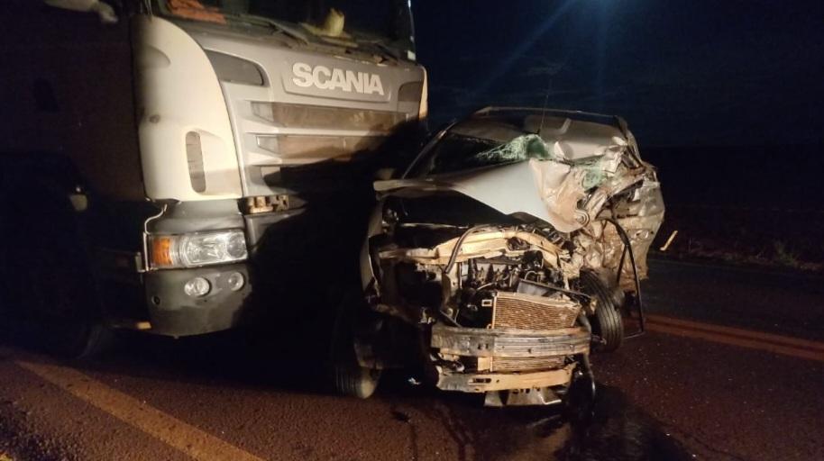 Acidente deixa dois mortos na PR-182 em Palotina