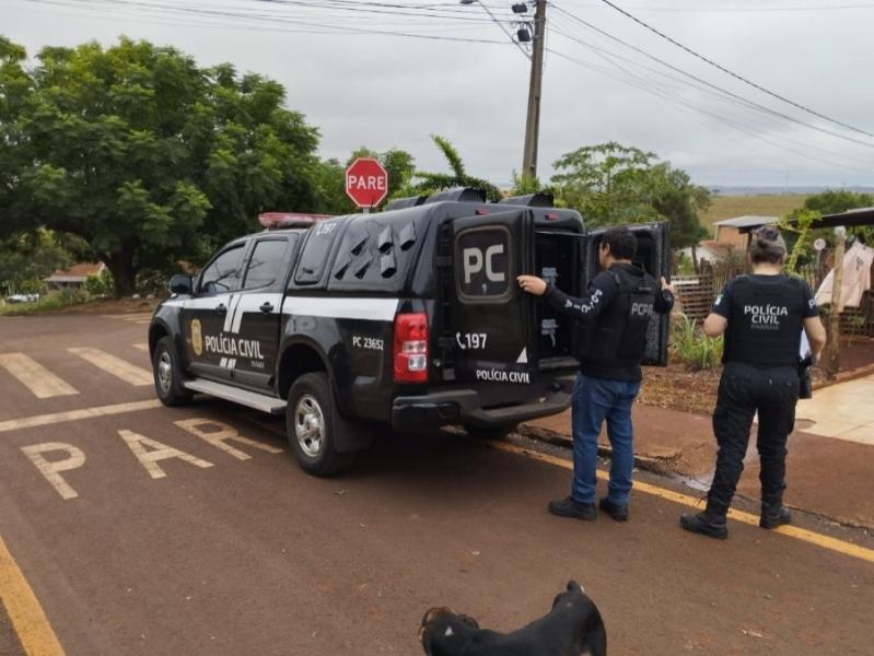 Polícia Civil de Toledo prende homem acusado de estuprar cães