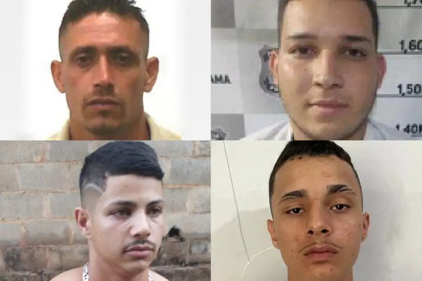 Quatro detentos fogem da Cadeia Pública de Umuarama na tarde deste domingo