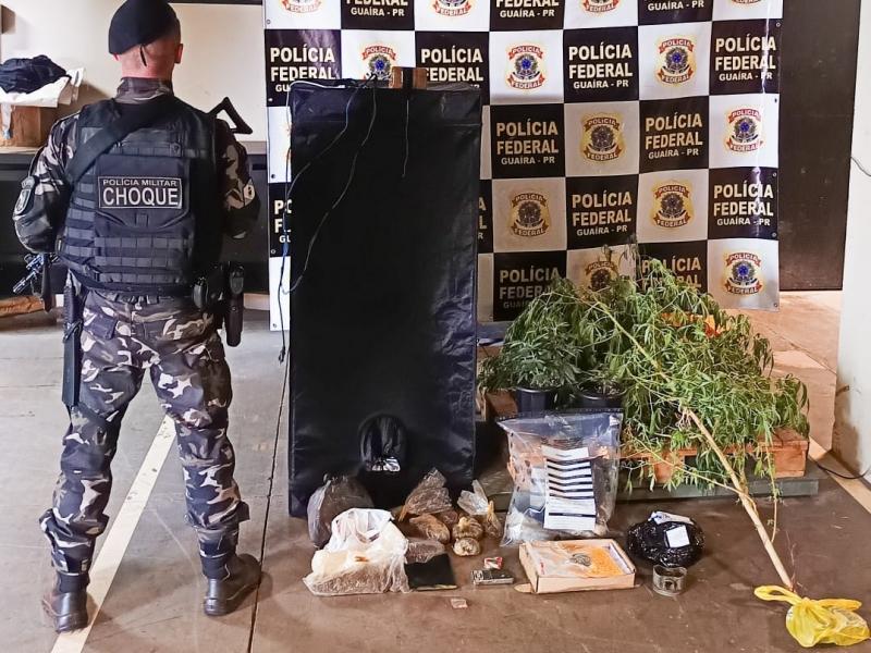 Polícia prende homem que recebia drogas pelo Correios, em Guaíra