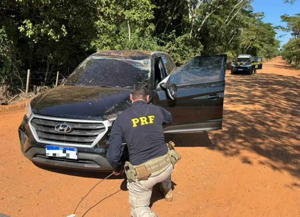 PRF recupera em Terra Roxa Hyundai Creta roubado em São Paulo