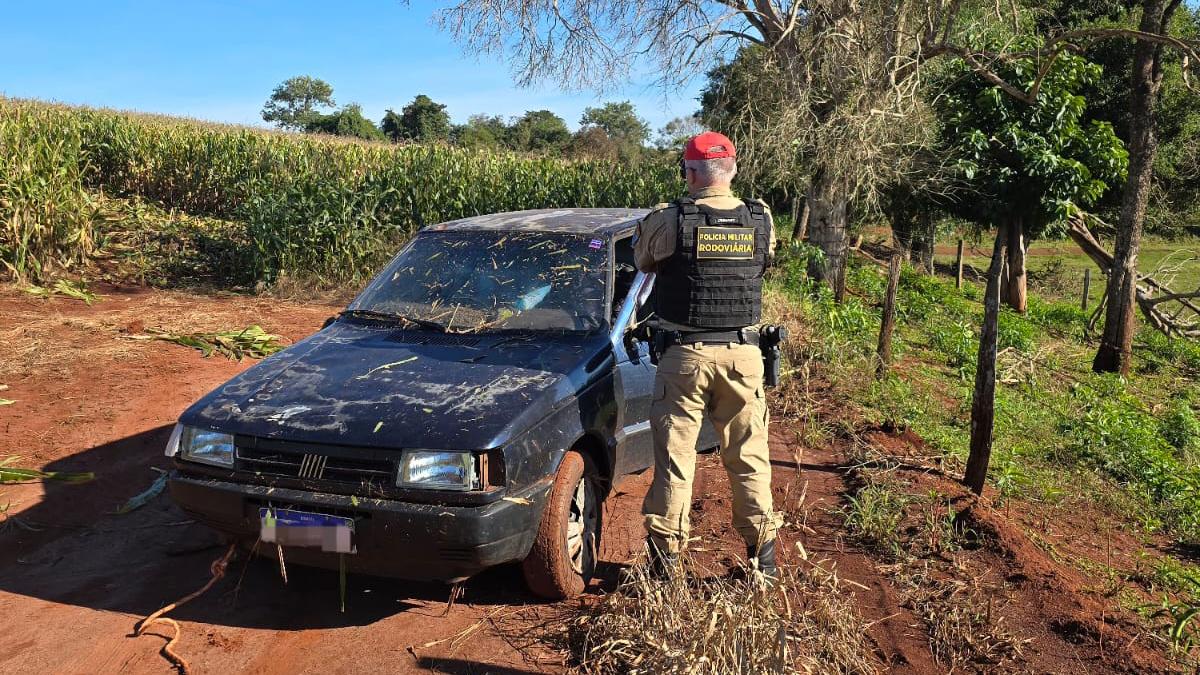PRE apreende carregamento de cigarros contrabandeados entre Terra Roxa e Palotina