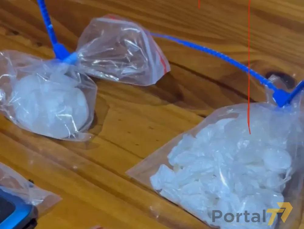 Polícia Militar apreende cocaína e prende dois homens por tráfico em Palotina